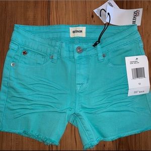 NWT AUTHENTIC Hudson Shorts Girls Sz 12